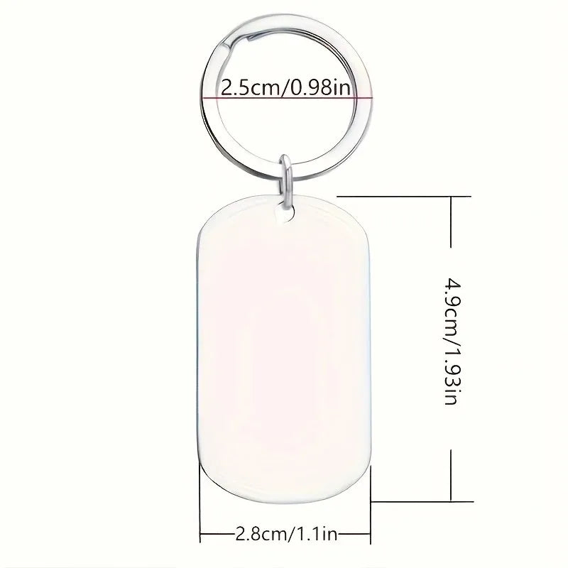 Courageous Heart Keychain