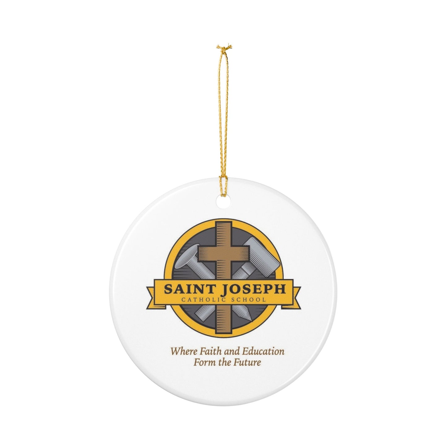 St Joseph Catholic School - Monroeville, OH Ceramic Ornament