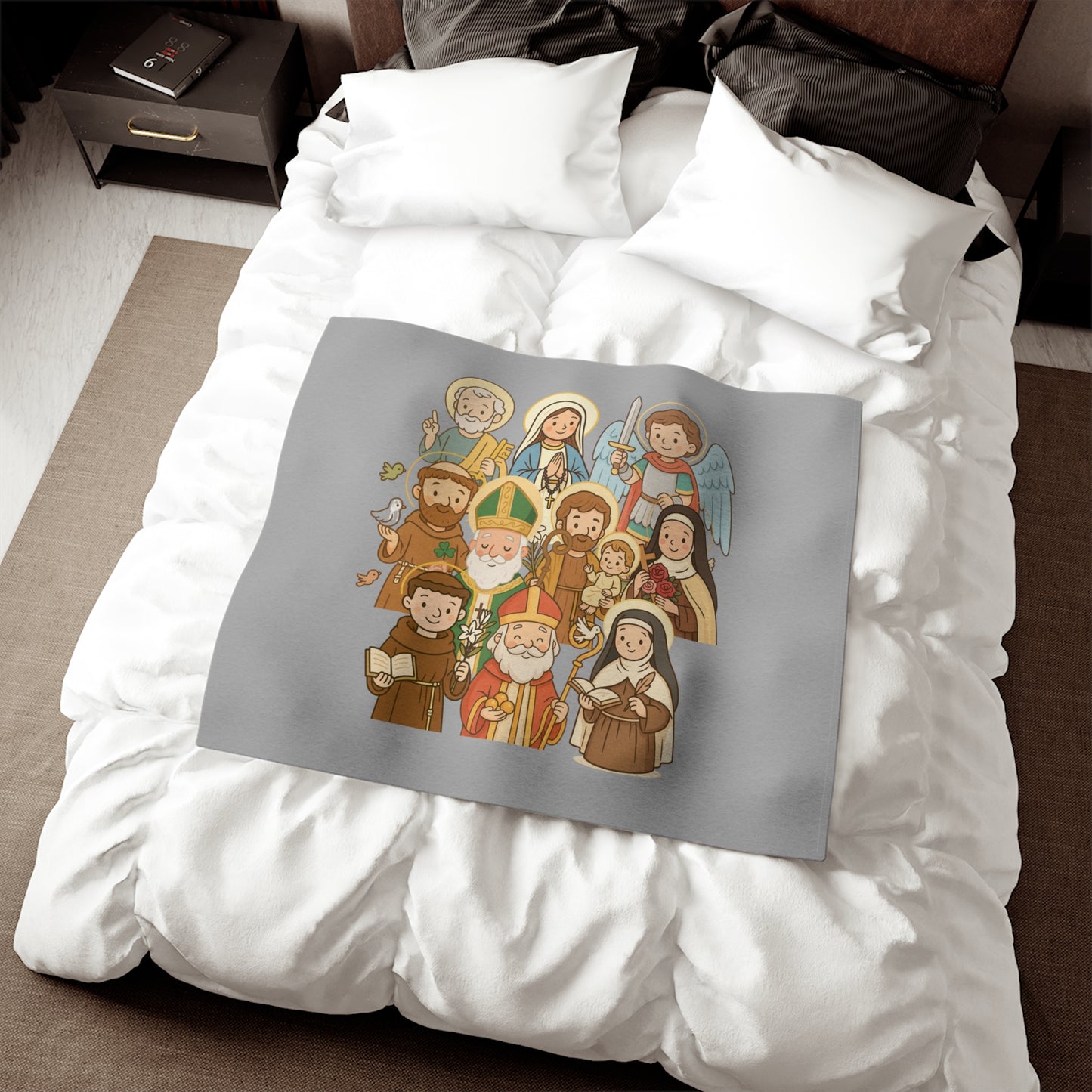 Celebrate the Saints Cozy Sweatshirt Blanket