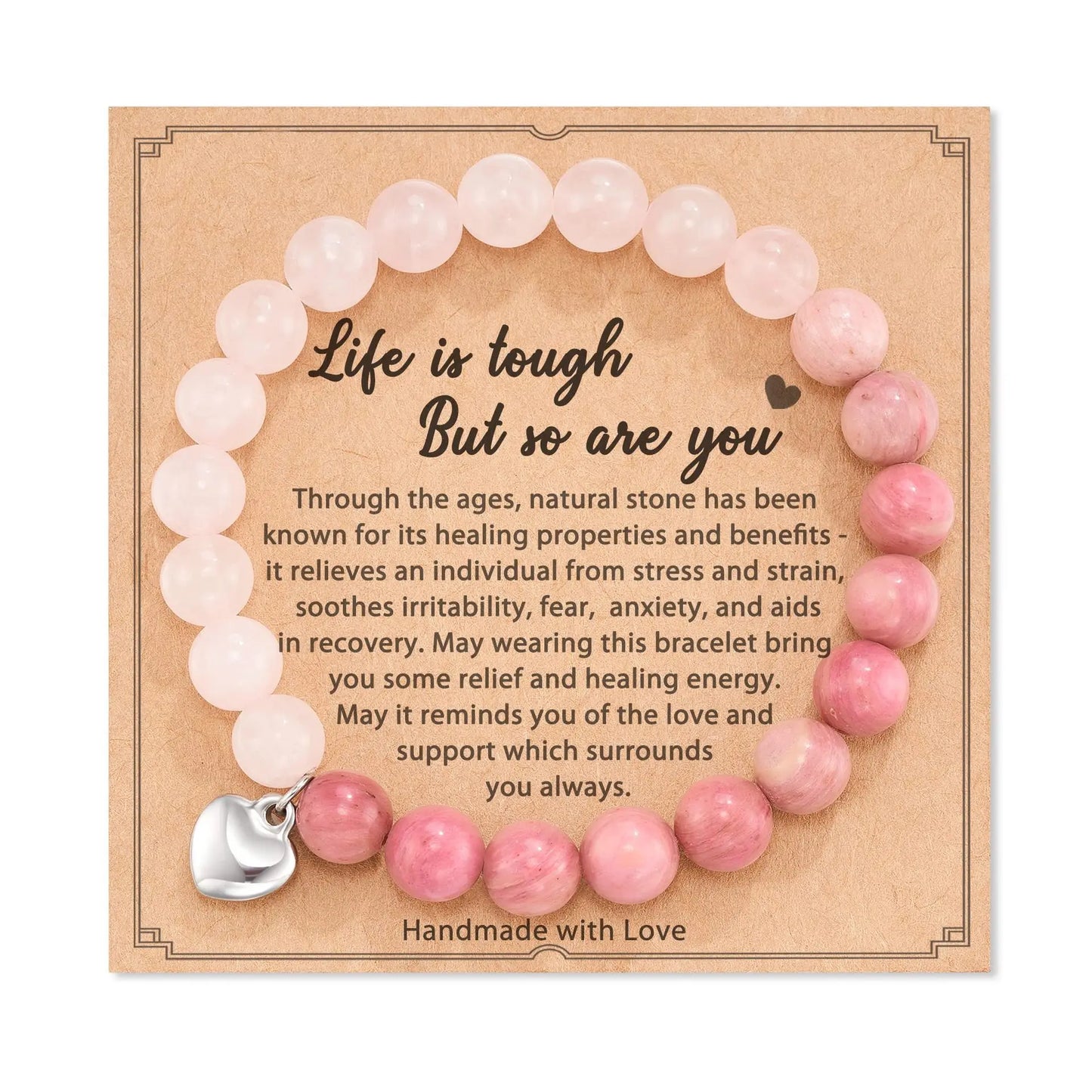 Harmony Zebra Bead Bracelet