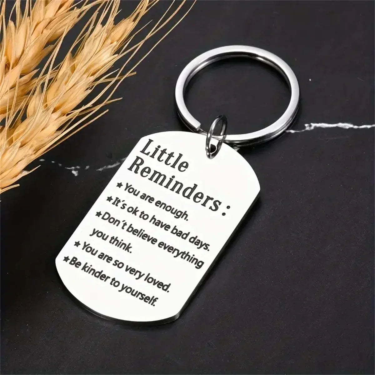 Courageous Heart Keychain