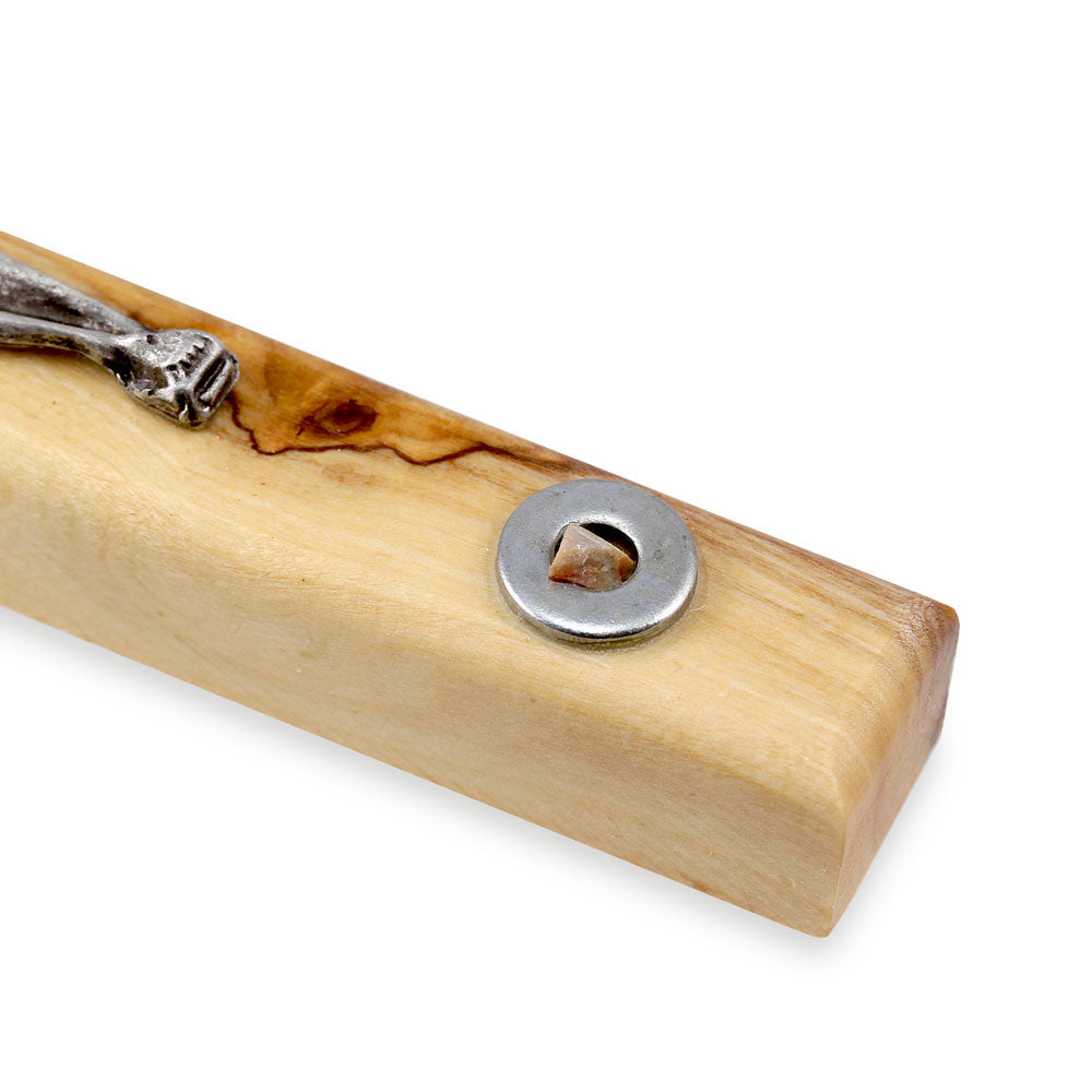 Hanging Crucfix with Bethlehem Stone - 5 Inch