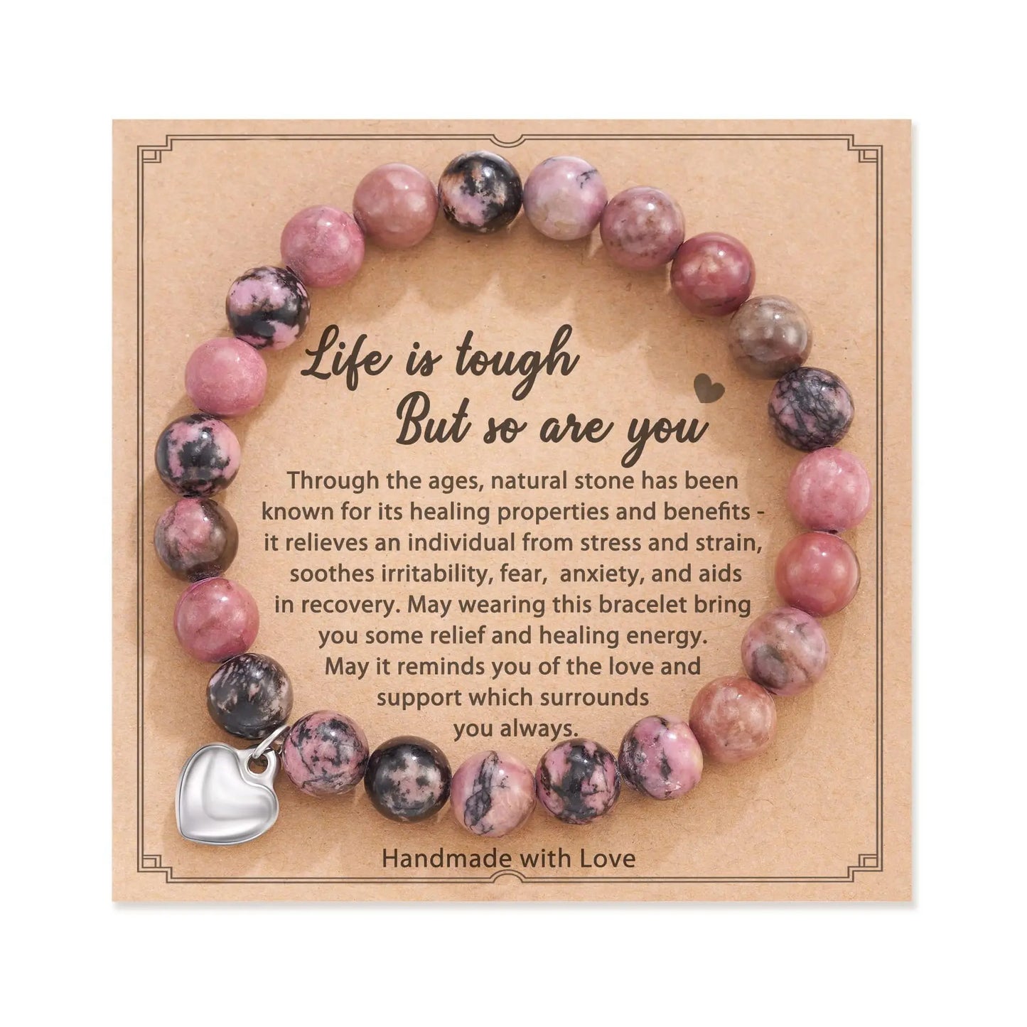 Harmony Zebra Bead Bracelet