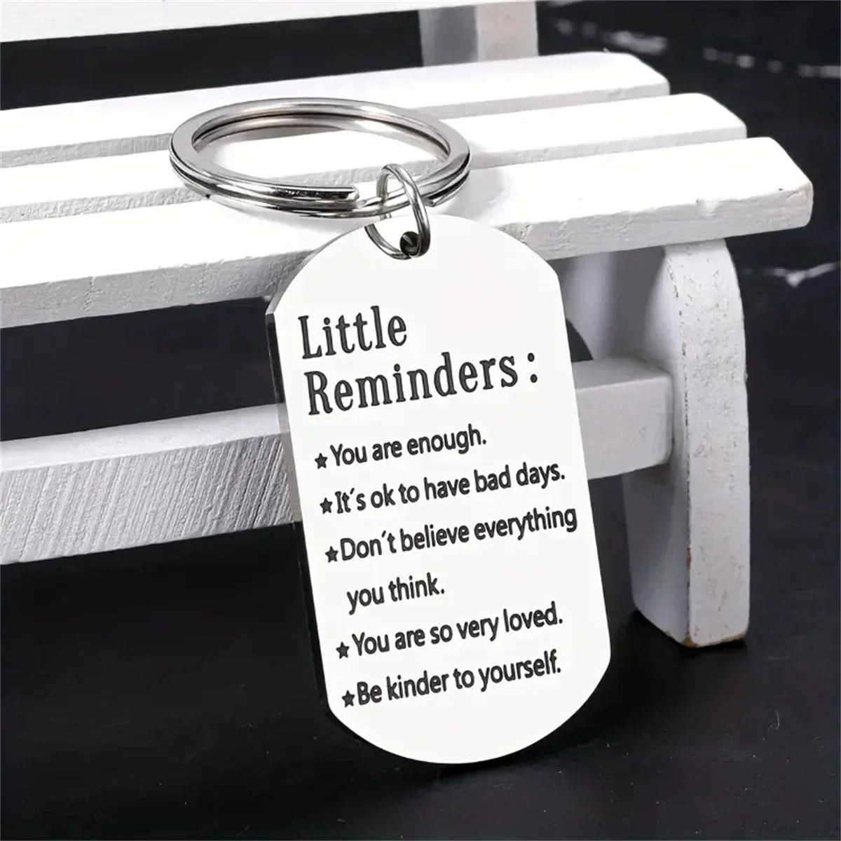 Courageous Heart Keychain