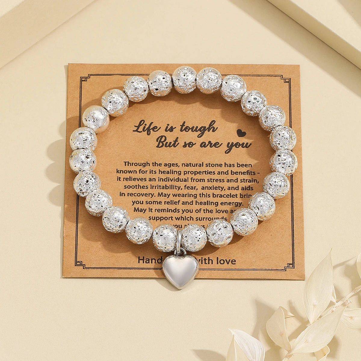 Harmony Zebra Bead Bracelet