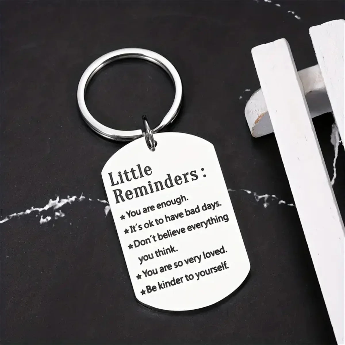 Courageous Heart Keychain