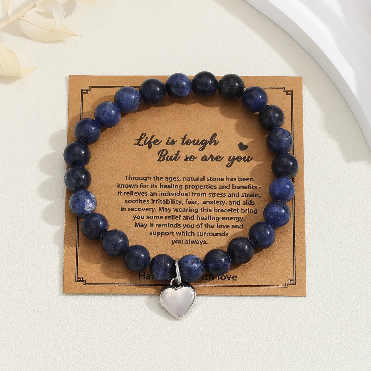 Harmony Zebra Bead Bracelet
