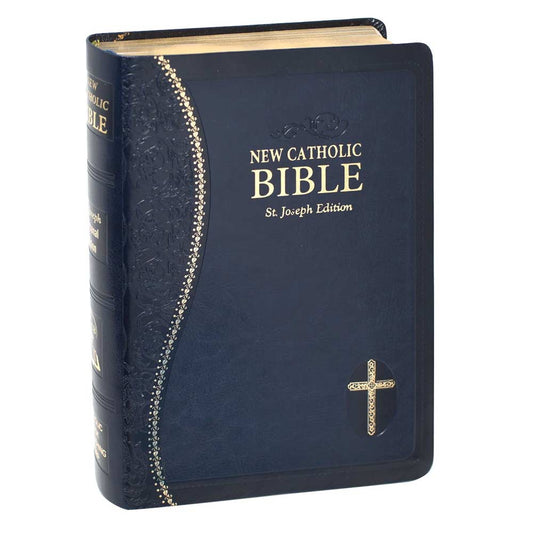 St. Joseph New Catholic Bible Personal Size - BLUE
