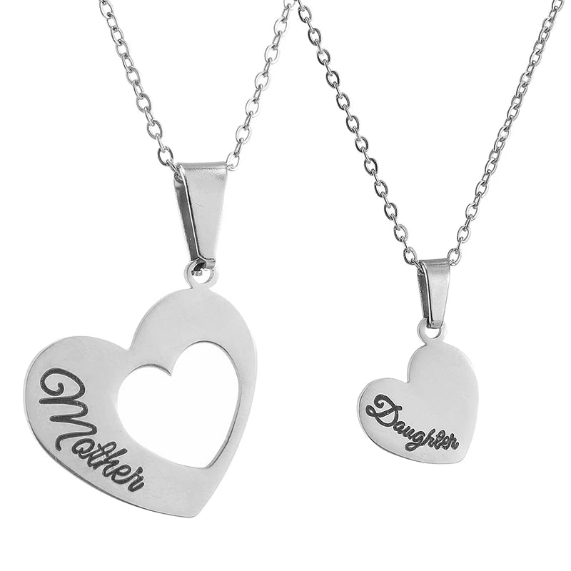 Forever Bond Mother Daughter Nameplate Necklace