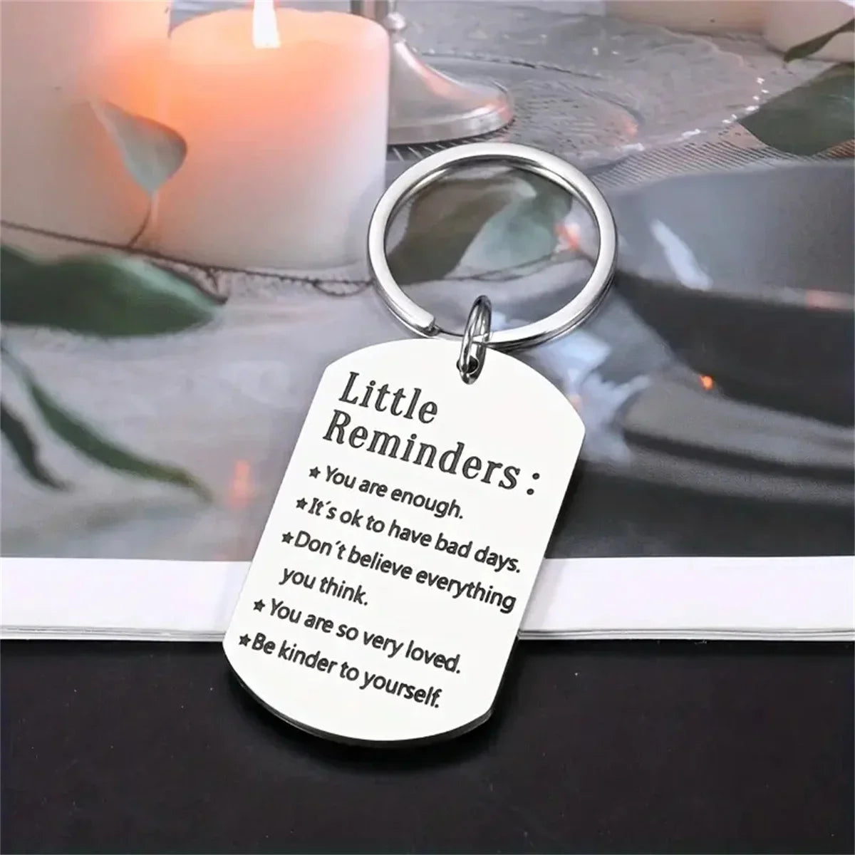 Courageous Heart Keychain