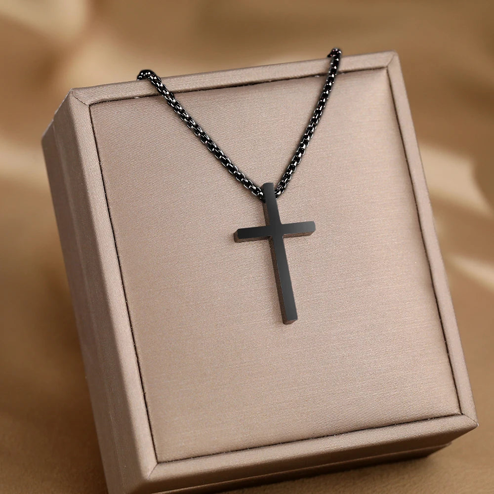 Urban Cross Choker Necklace