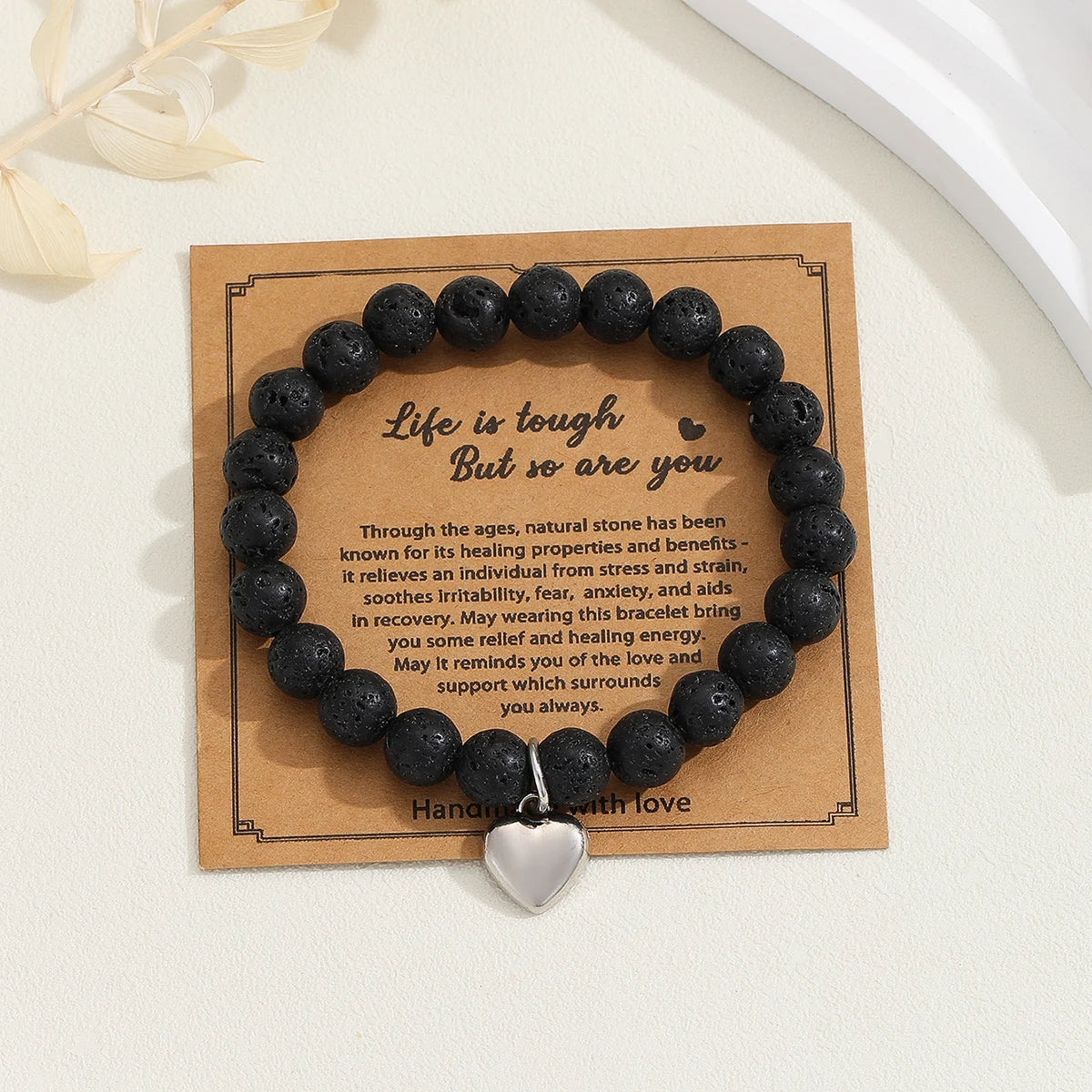 Harmony Zebra Bead Bracelet