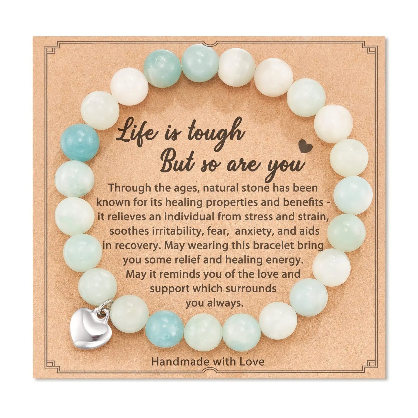 Harmony Zebra Bead Bracelet