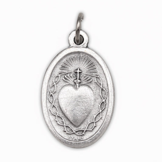 The Sacred Heart Medal Front