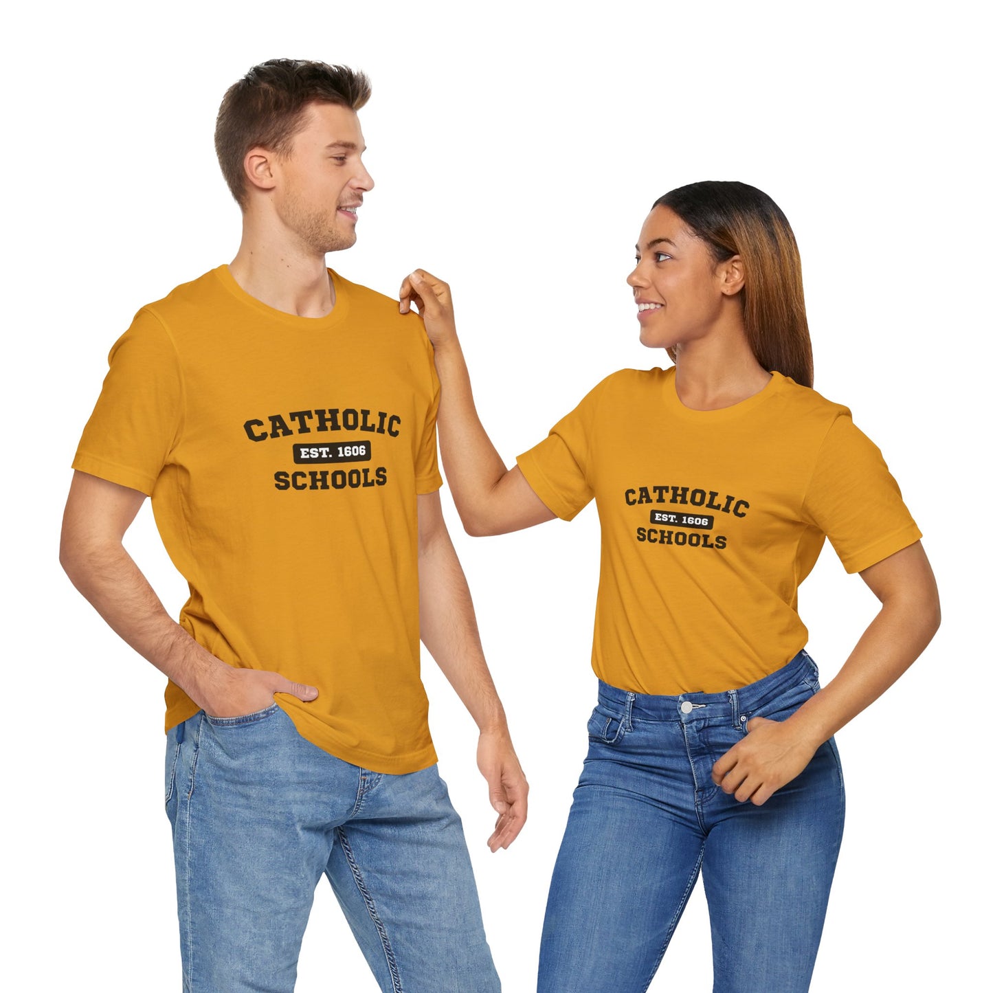 Catholic Schools Established 1606 Tee – Classic Catholic School Spirit T-Shirt