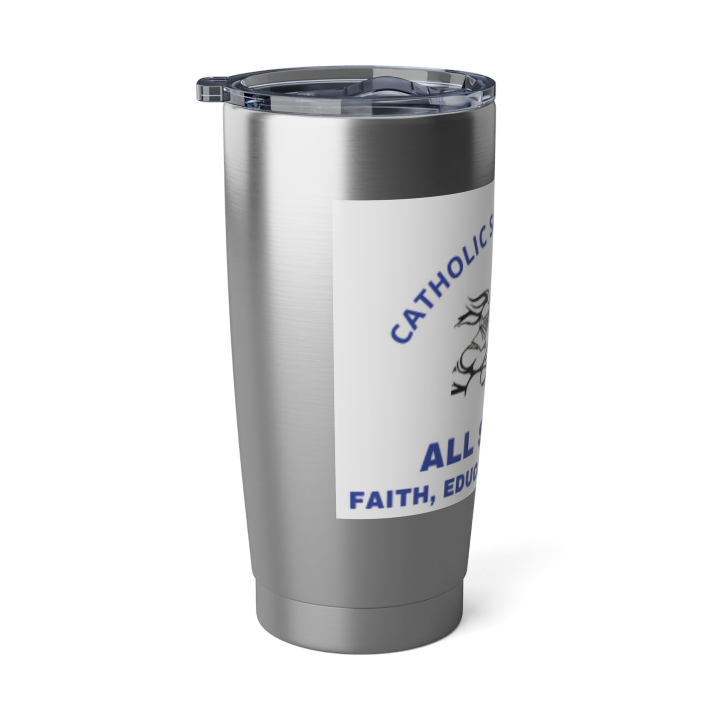 All Saints Catholic School - Cresson, PA   20oz Stainless Steel Tumbler – Insulated Travel Mug with School Logo