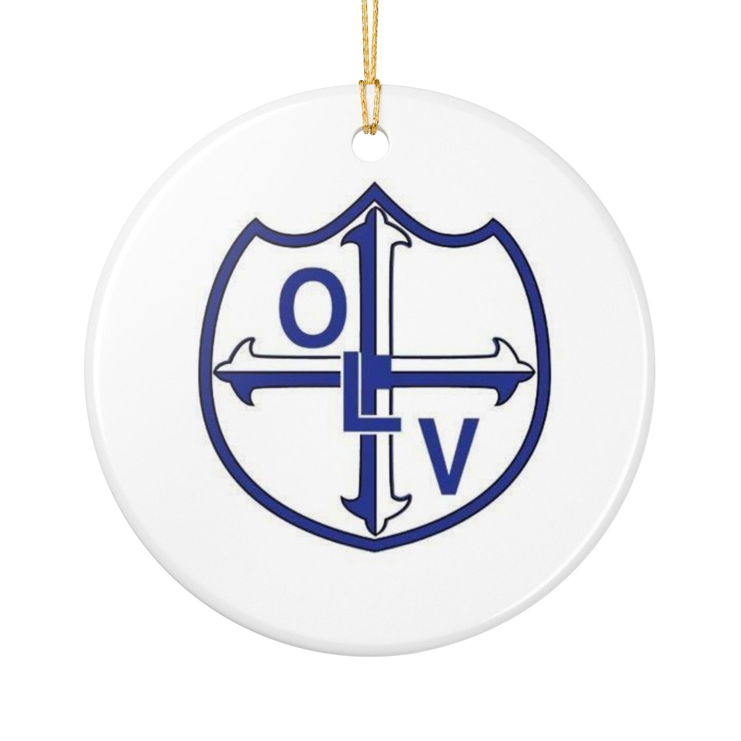 Our Lady of Victory, Mount Vernon NY -  Ceramic Ornament