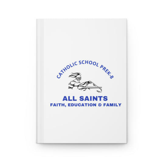 All Saints School - Cresson, PA Custom Hardcover Journal – Matte Finish Notebook with School Logo