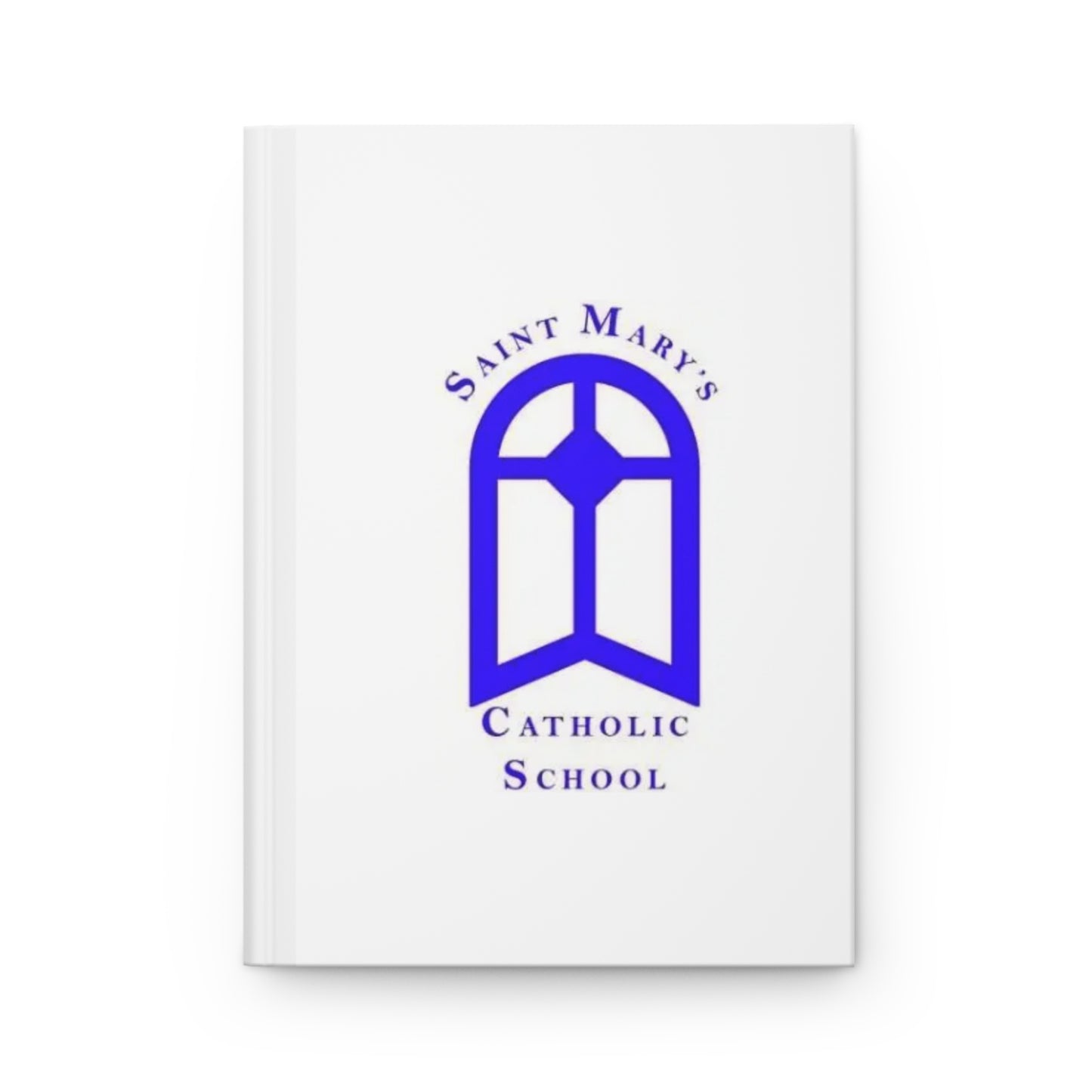 St Mary's Catholic School - Richmond, VA Custom Hardcover Journal – Matte Finish Notebook with School Logo