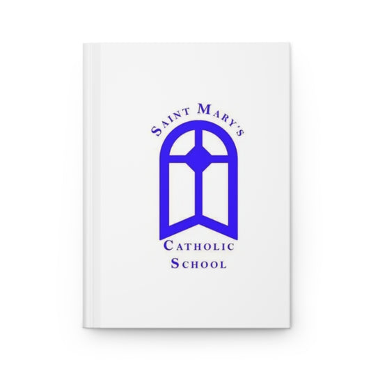 St Mary's Catholic School - Richmond, VA Custom Hardcover Journal – Matte Finish Notebook with School Logo