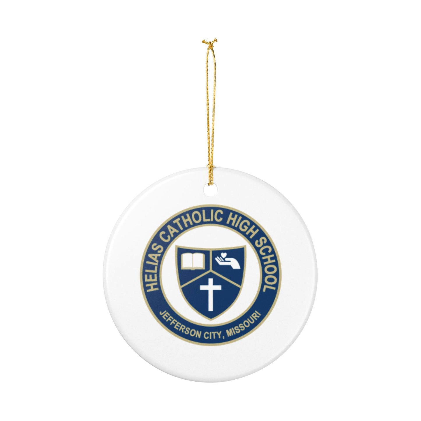 Helias Catholic High School - Jefferson City, MO   Ceramic Ornament