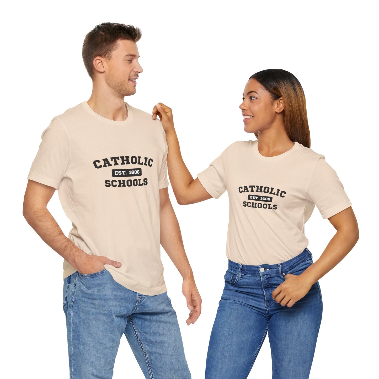 Catholic Schools Established 1606 Tee – Classic Catholic School Spirit T-Shirt
