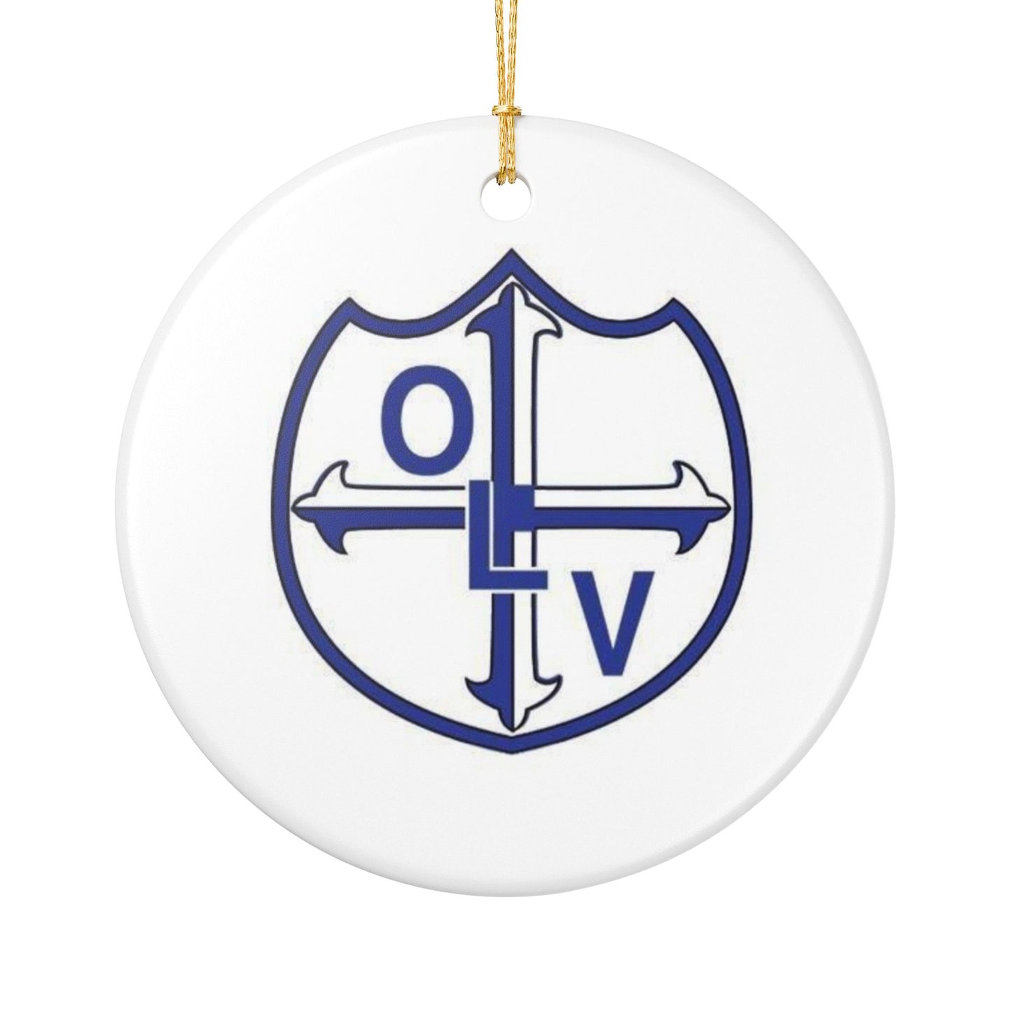 Our Lady of Victory, Mount Vernon NY -  Ceramic Ornament