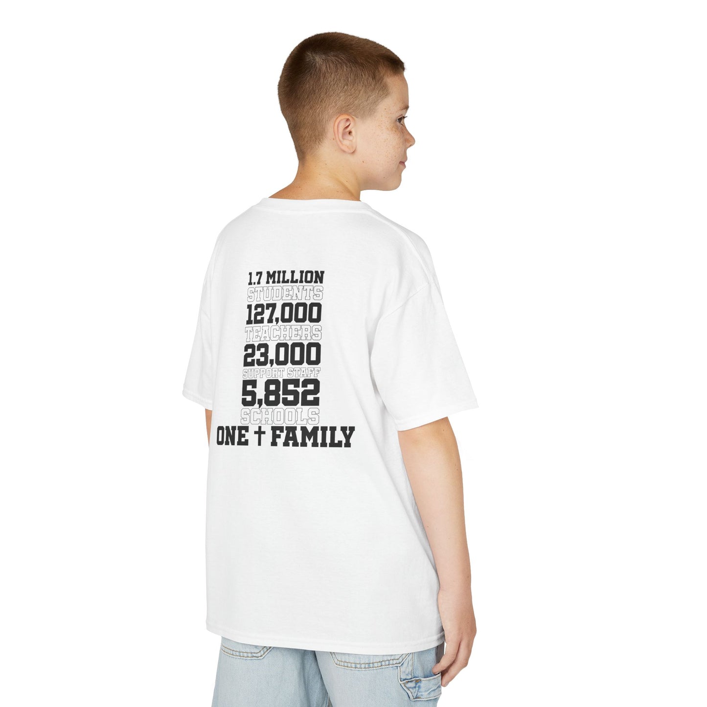 Kids "Catholic School Facts" T-Shirt – Fun Educational Youth Tee Celebrating Catholic Excellence