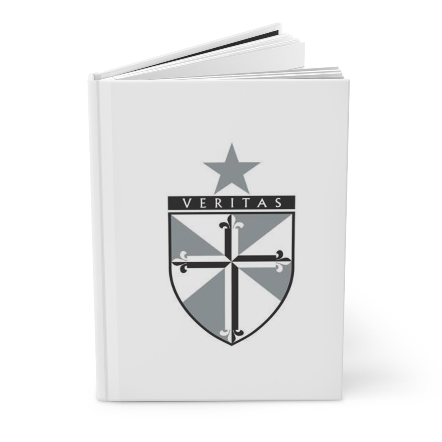 St Pius X High School - Houston, TX Custom Hardcover Journal – Matte Finish Notebook with School Logo