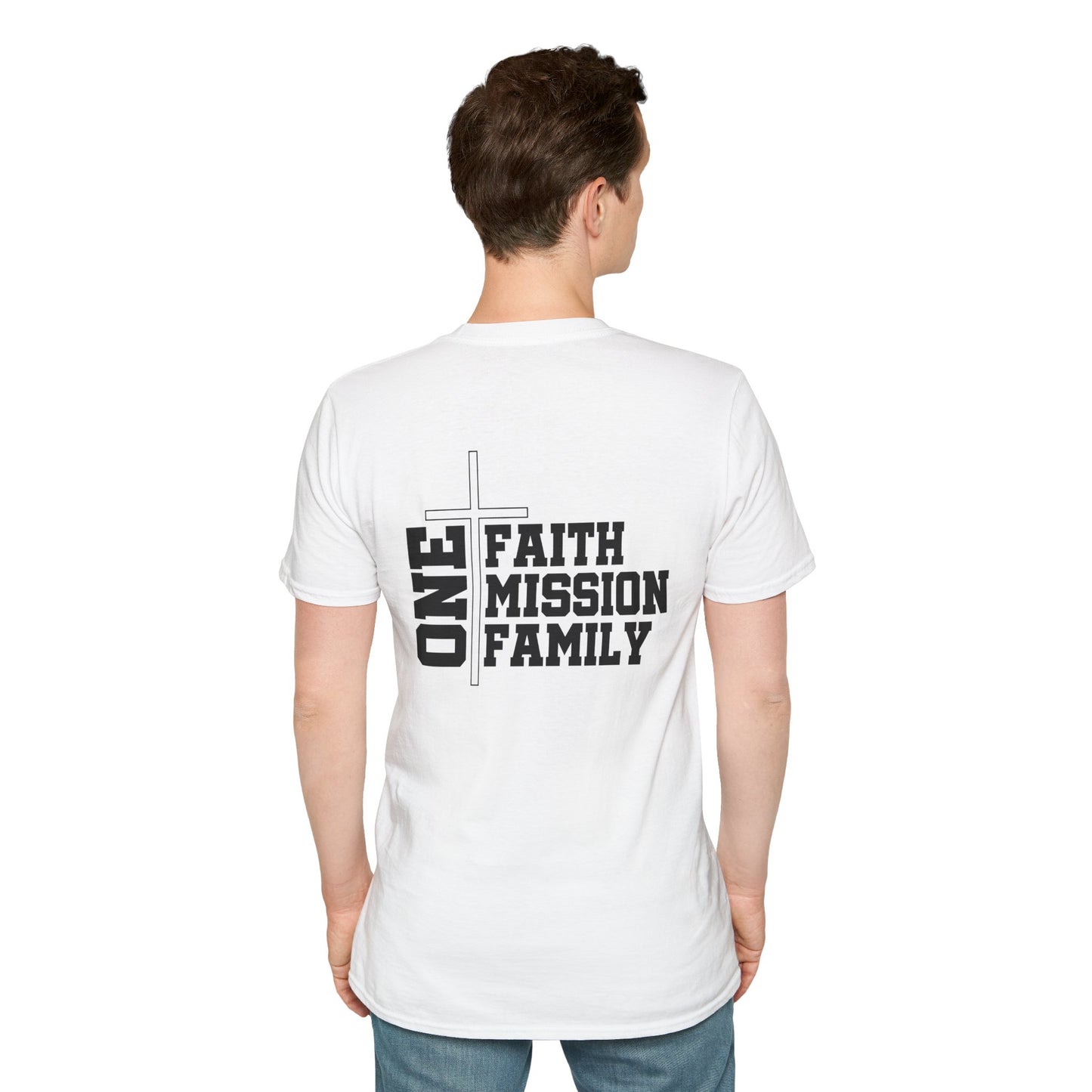 One Faith, One Mission, One Family T-Shirt – Catholic Unity & School Pride Tee