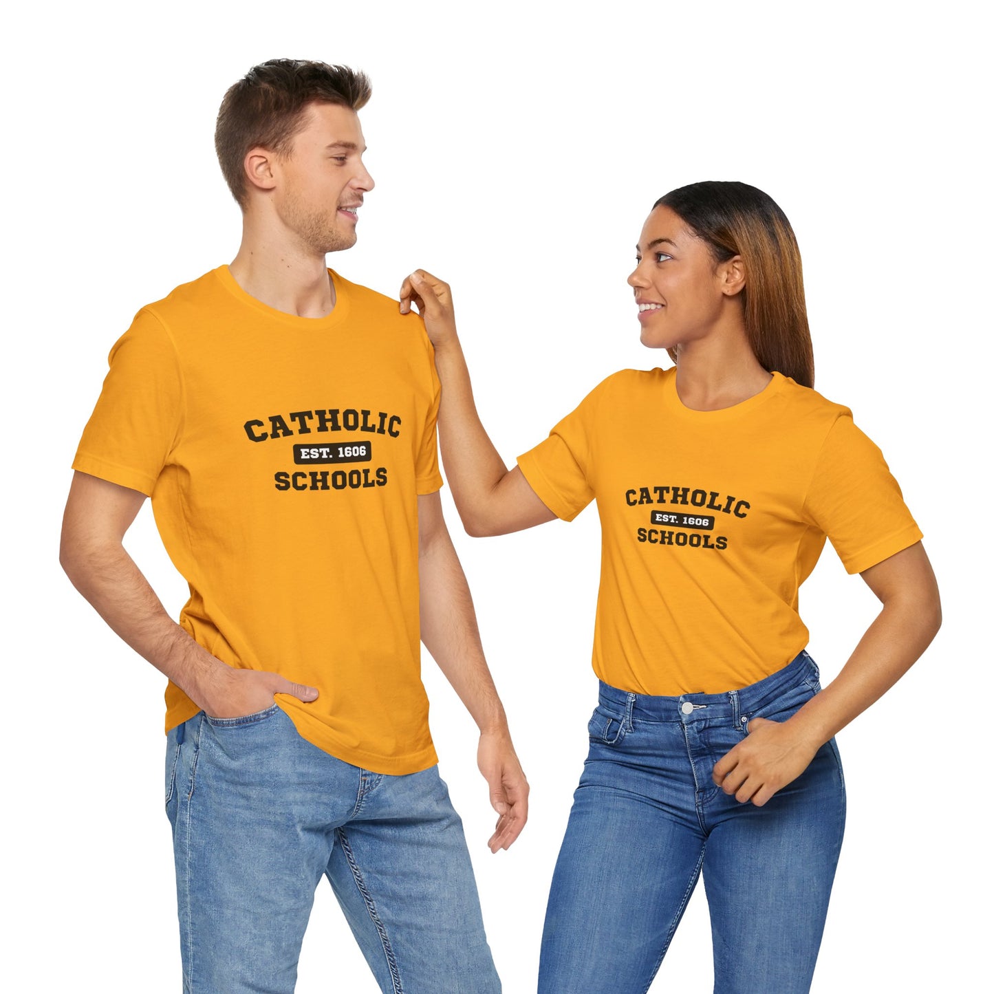 Catholic Schools Established 1606 Tee – Classic Catholic School Spirit T-Shirt