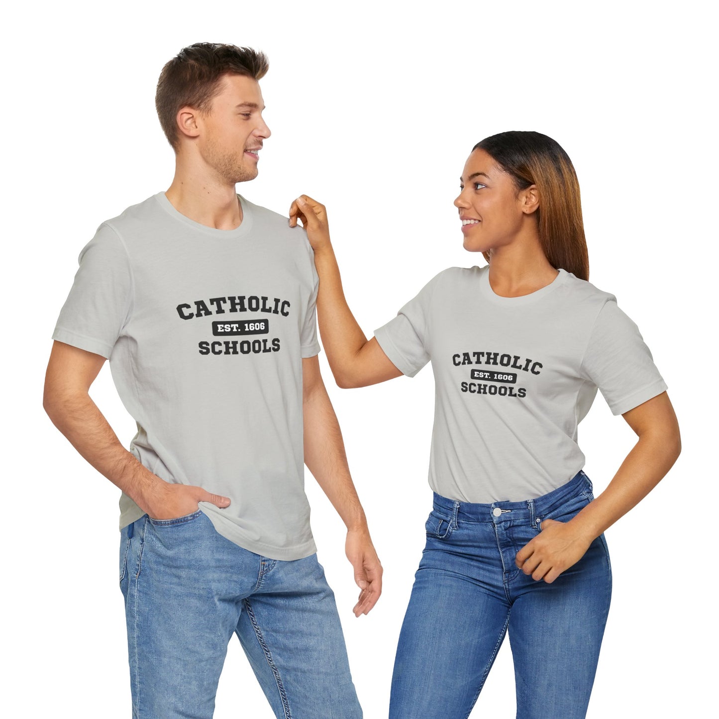 Catholic Schools Established 1606 Tee – Classic Catholic School Spirit T-Shirt