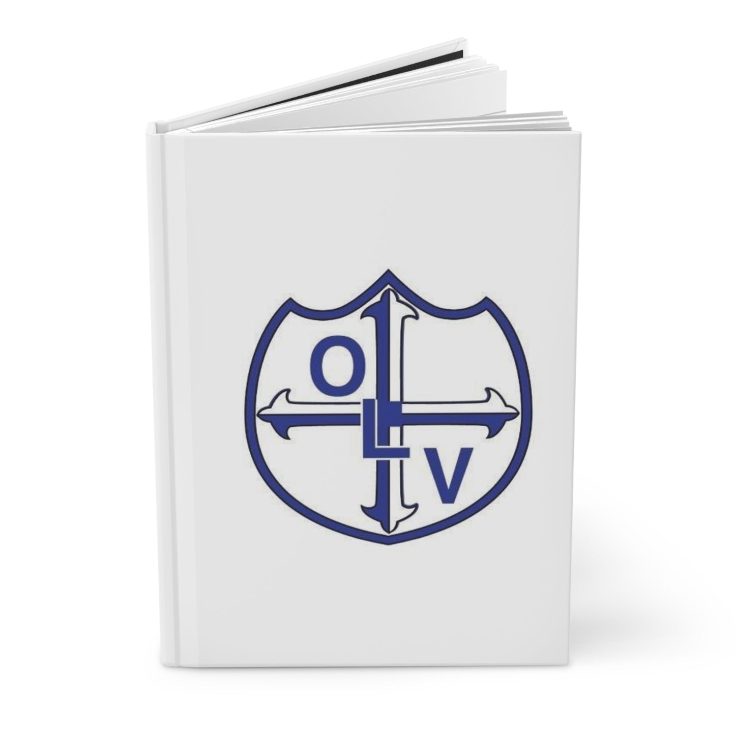 Our Lady of Victory - Mount Vernon, NY Custom Hardcover Journal – Matte Finish Notebook with School Logo