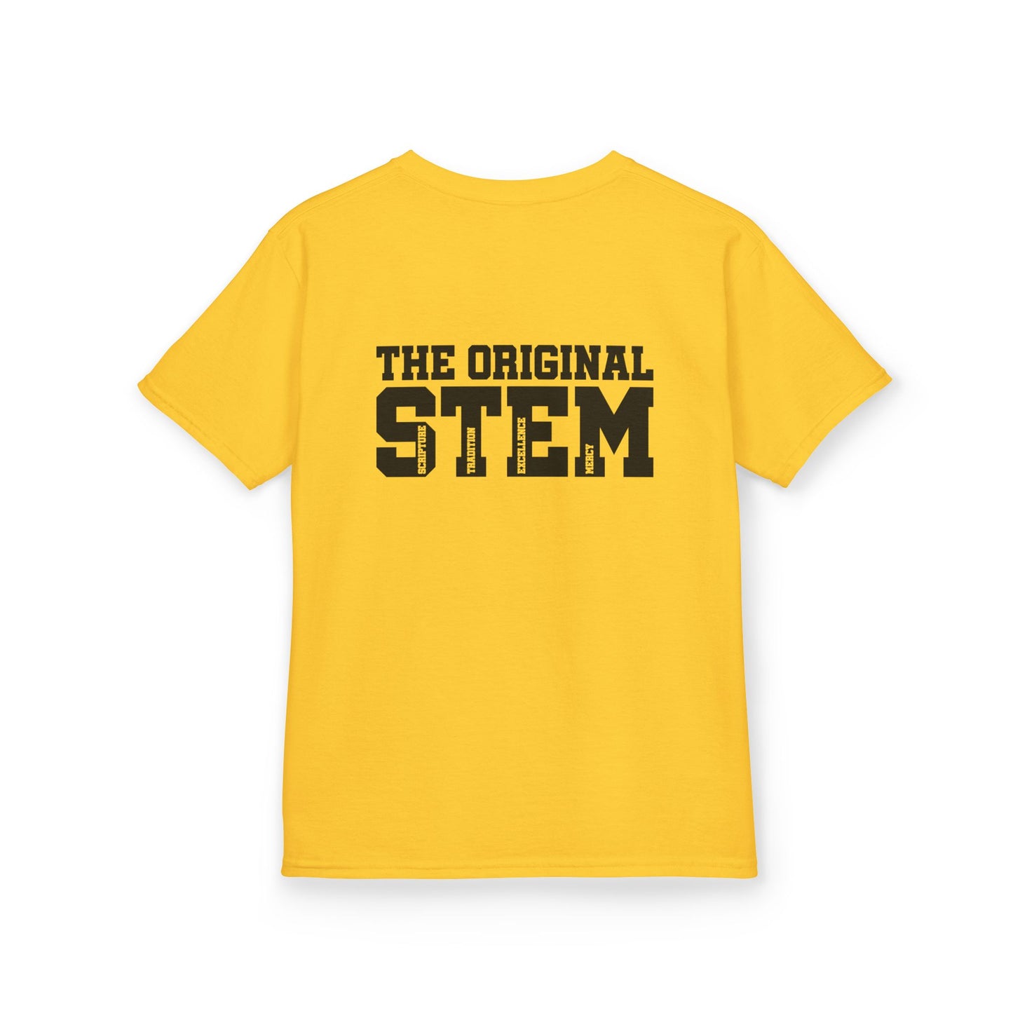 Catholic Schools Est. 1606 Kids T-Shirt – "The Original STEM: Scripture ∙ Tradition ∙ Excellence ∙ Mercy" (Catholic Schools Series)