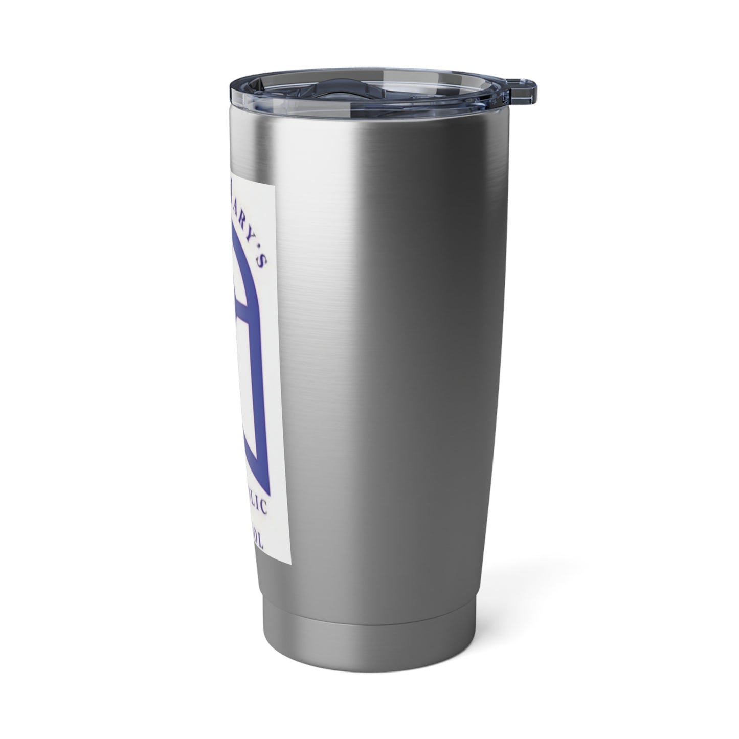St Mary's Catholic School - Richmond, VA  20oz Stainless Steel Tumbler – Insulated Travel Mug with School Logo