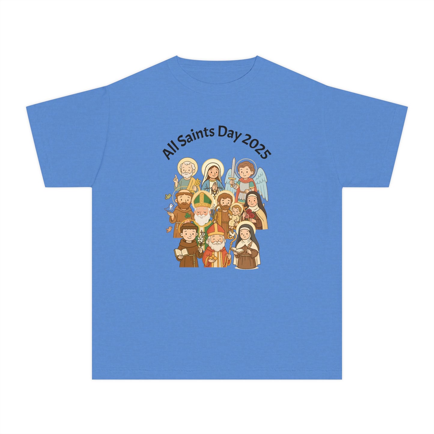 Youth All Saints Day Midweight Christian Tee