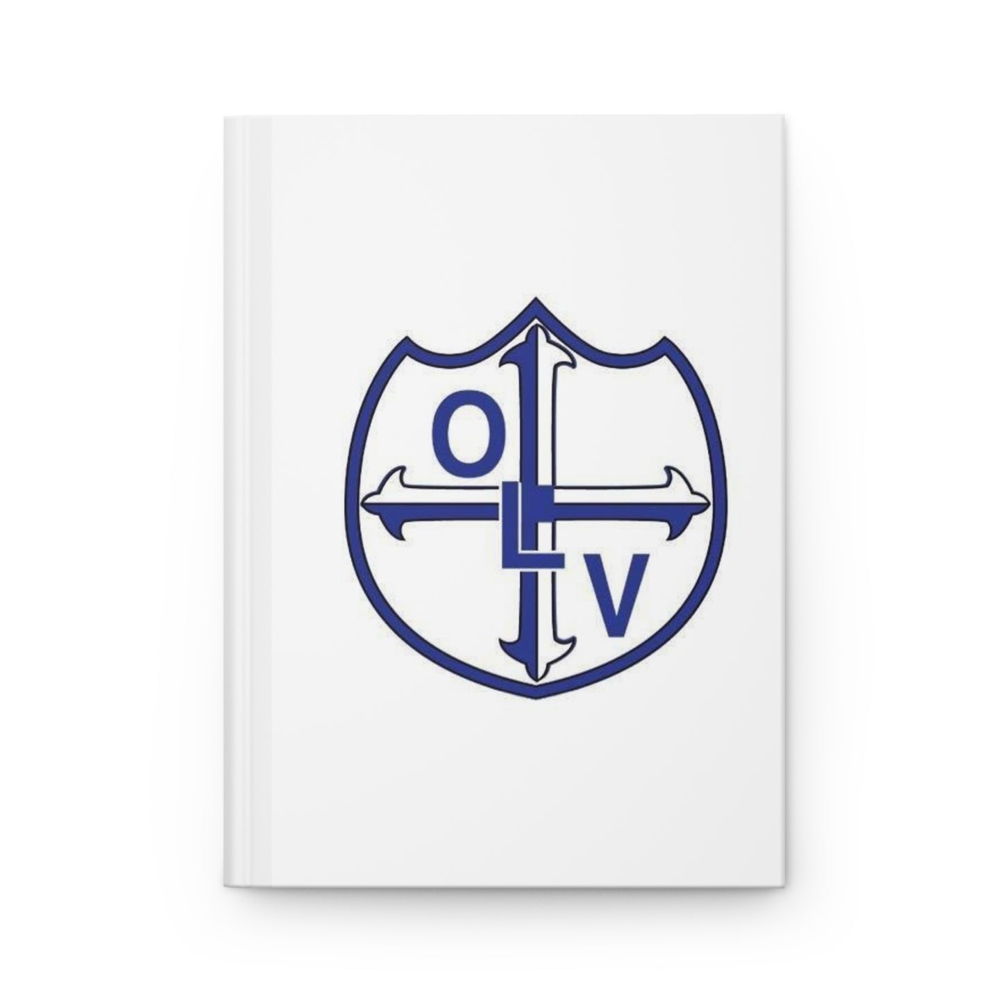 Our Lady of Victory - Mount Vernon, NY Custom Hardcover Journal – Matte Finish Notebook with School Logo