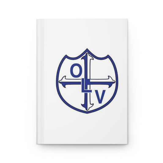 Our Lady of Victory - Mount Vernon, NY Custom Hardcover Journal – Matte Finish Notebook with School Logo