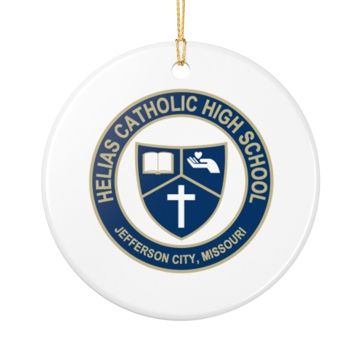 Helias Catholic High School - Jefferson City, MO   Ceramic Ornament
