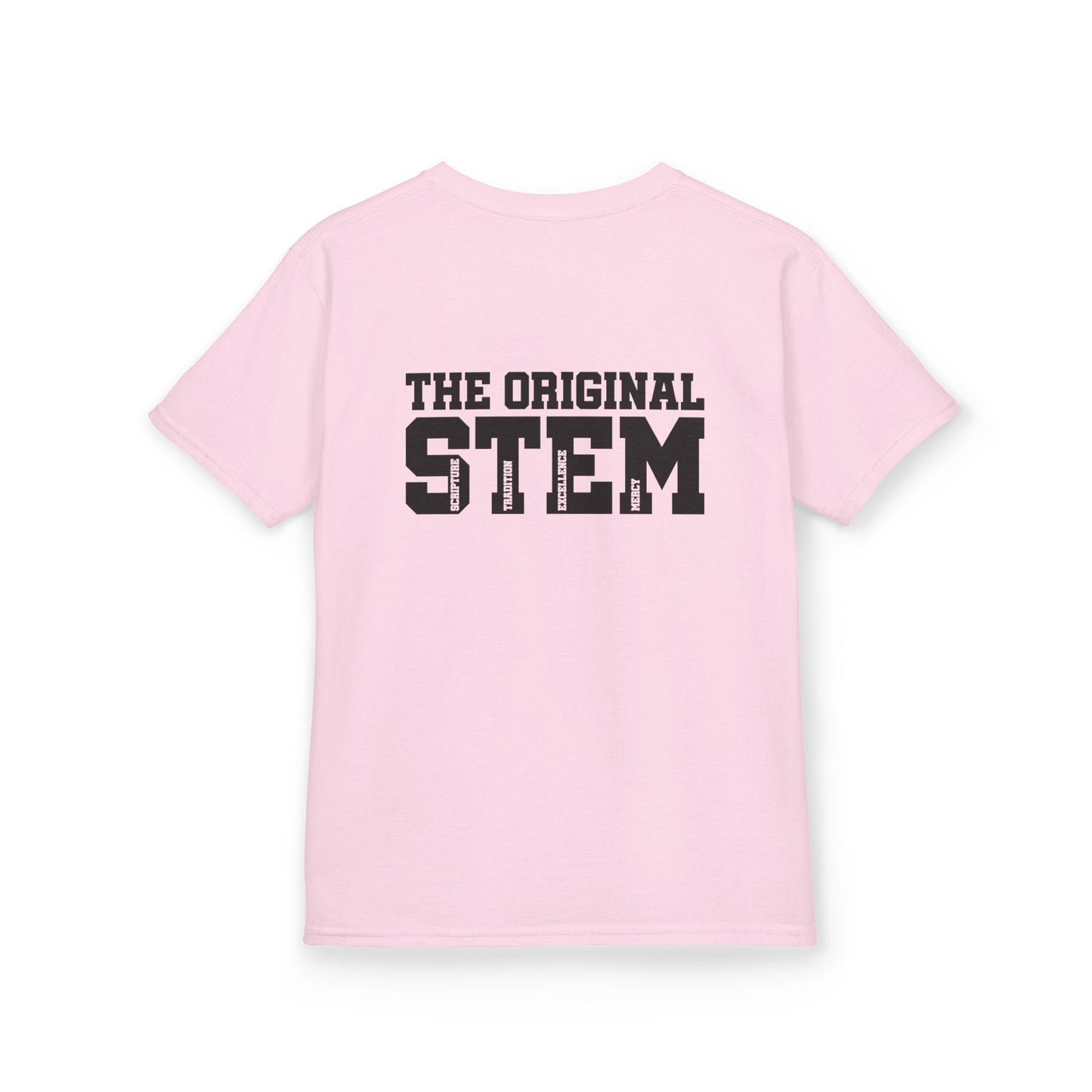 Catholic Schools Est. 1606 Kids T-Shirt – "The Original STEM: Scripture ∙ Tradition ∙ Excellence ∙ Mercy" (Catholic Schools Series)