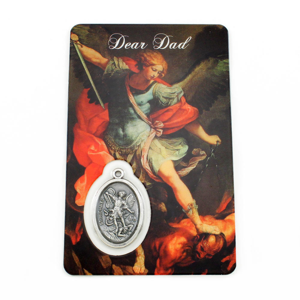 St Michael - Dad, Prayer Card