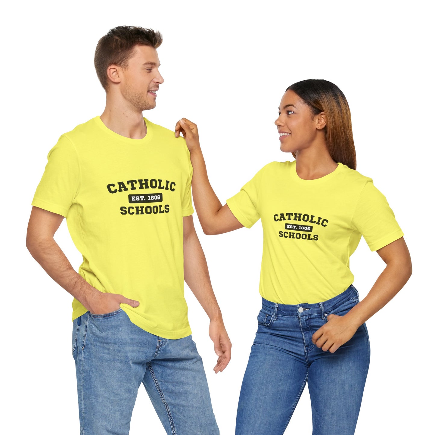 Catholic Schools Established 1606 Tee – Classic Catholic School Spirit T-Shirt