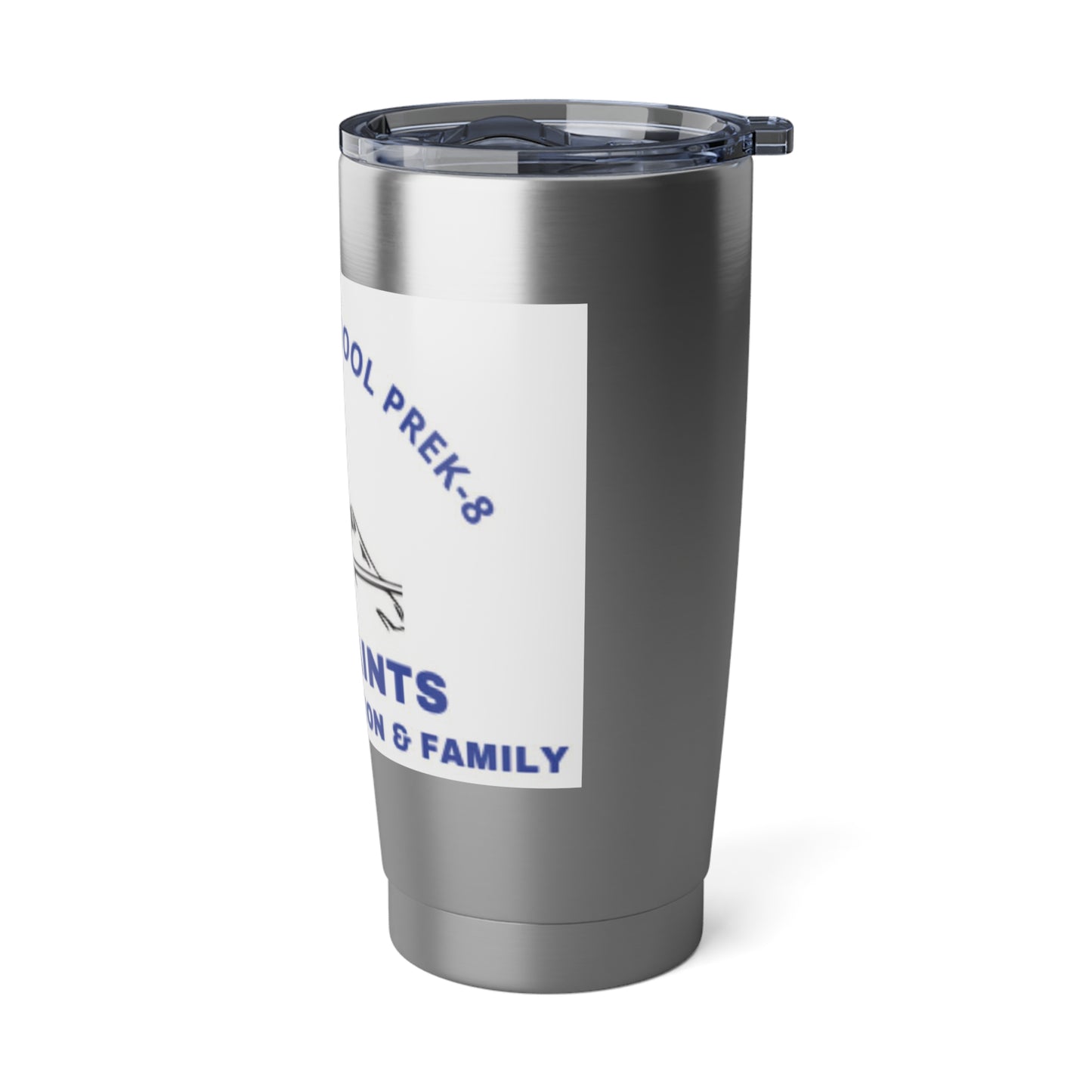 All Saints Catholic School - Cresson, PA   20oz Stainless Steel Tumbler – Insulated Travel Mug with School Logo