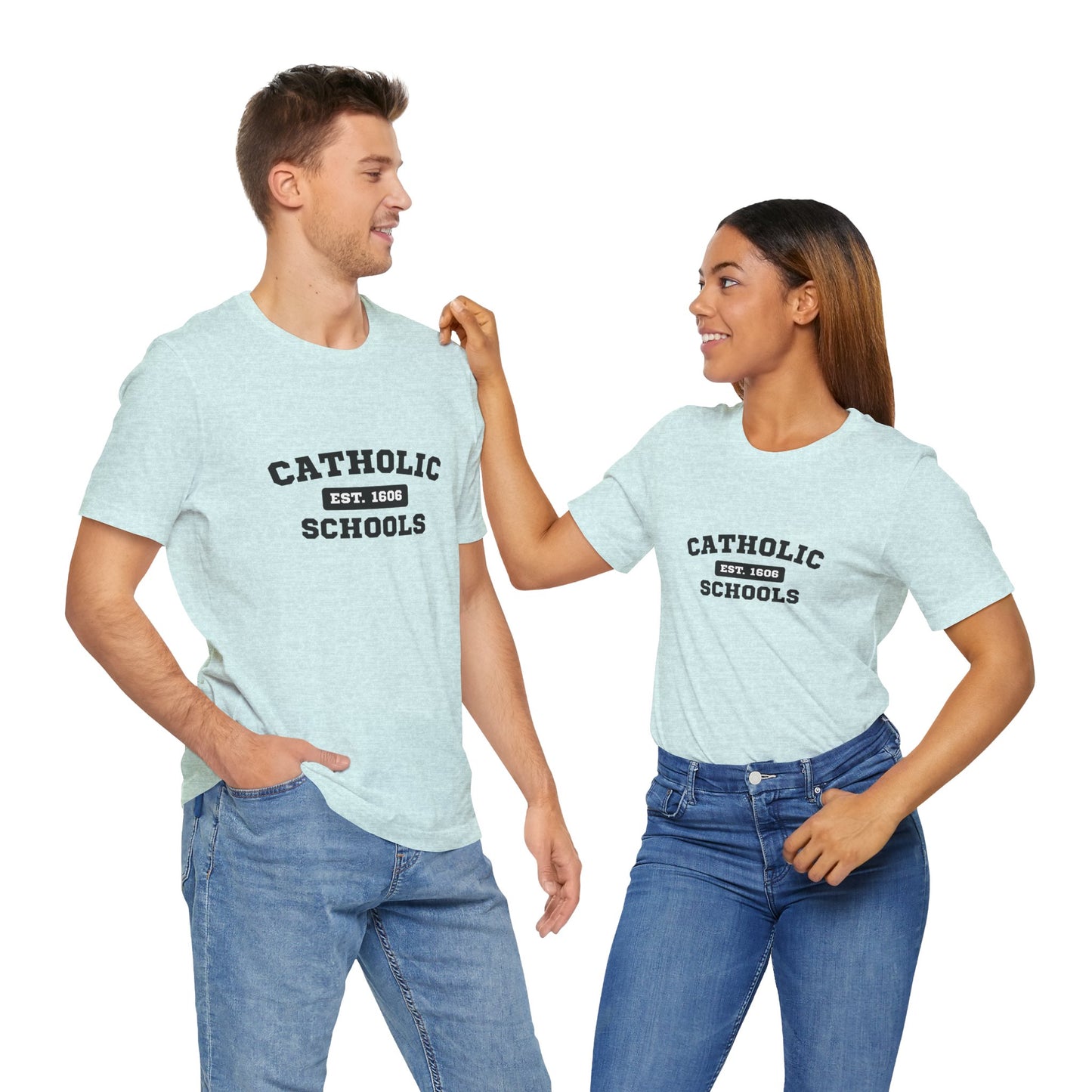Catholic Schools Established 1606 Tee – Classic Catholic School Spirit T-Shirt