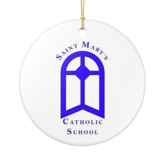 St Mary's Catholic School - Richmond, VA  Ceramic Ornament