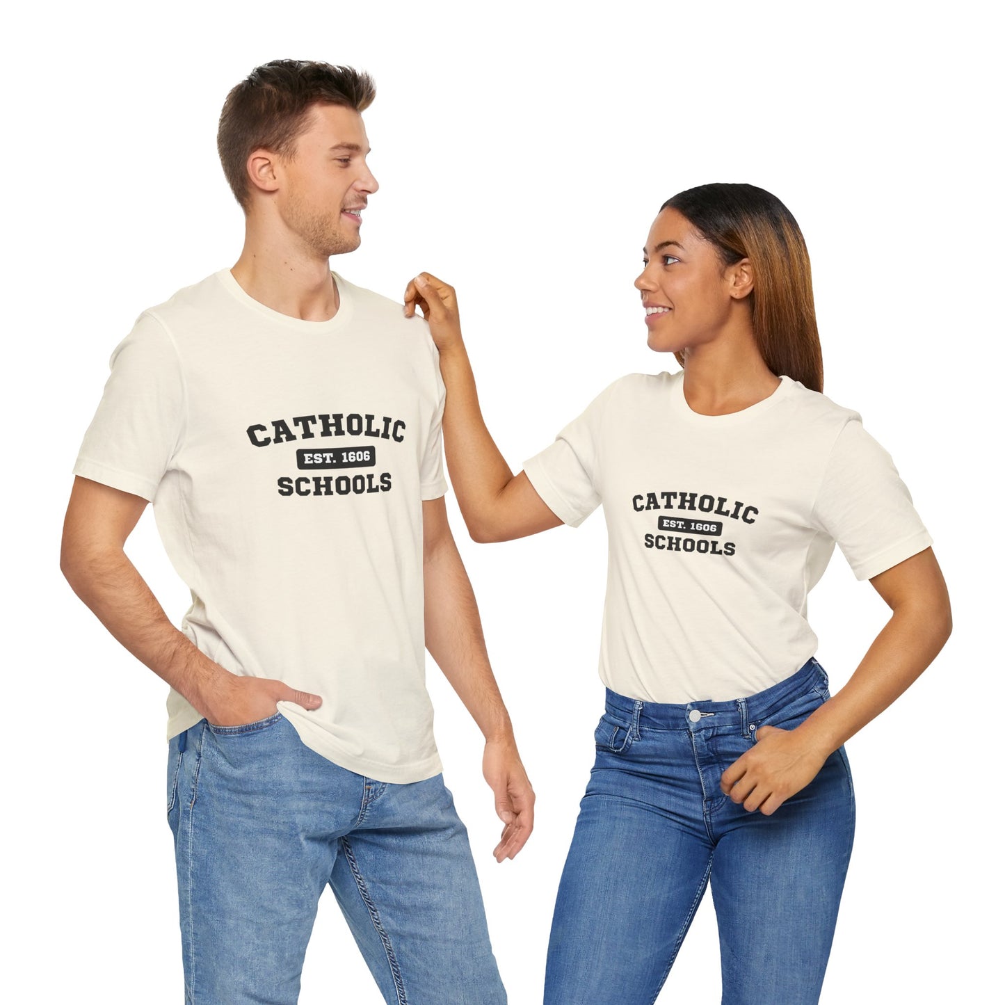 Catholic Schools Established 1606 Tee – Classic Catholic School Spirit T-Shirt