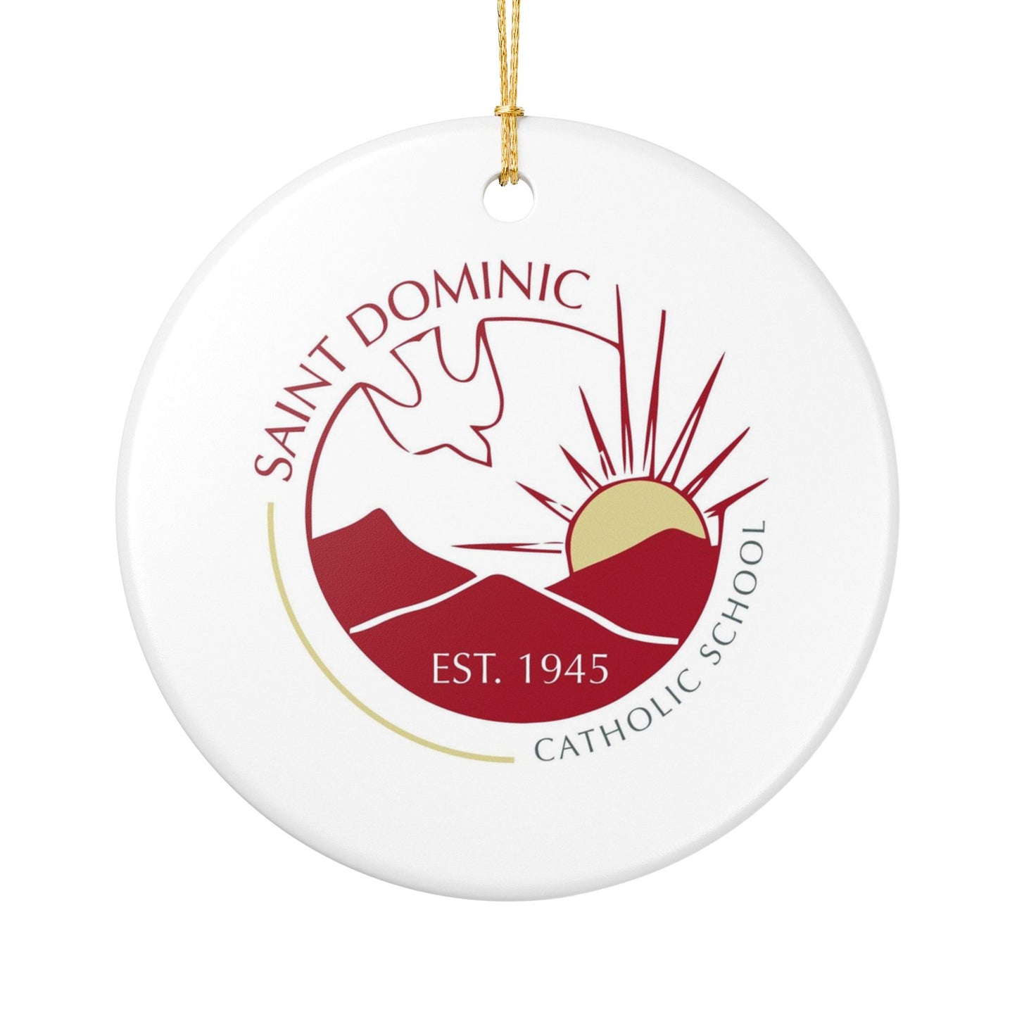 St Dominic School - Freeport, TN  Ceramic Ornament
