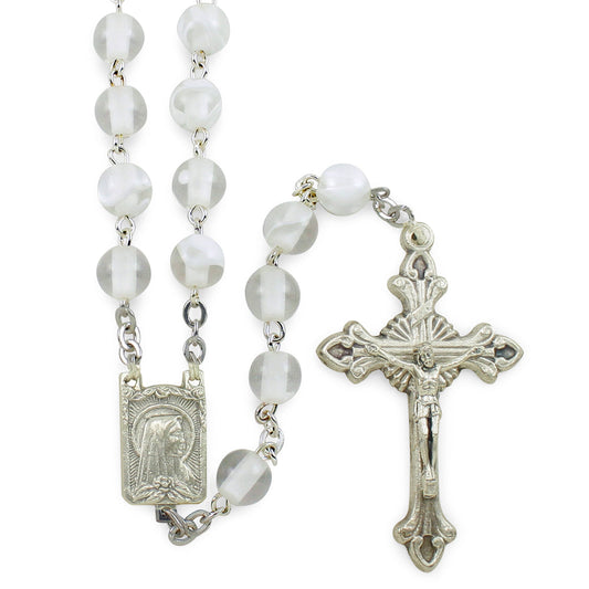 Lady of Lourdes Silk Beads Rosaries