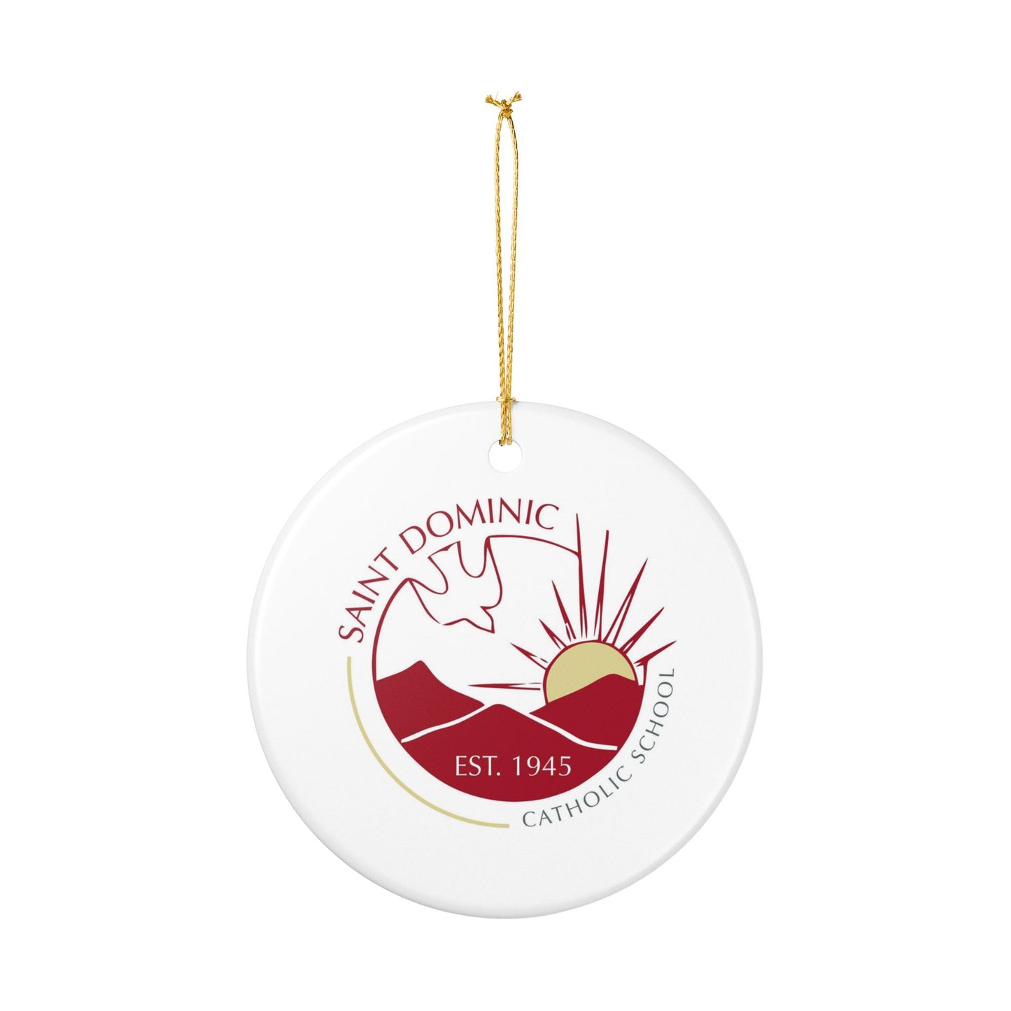 St Dominic School - Freeport, TN  Ceramic Ornament