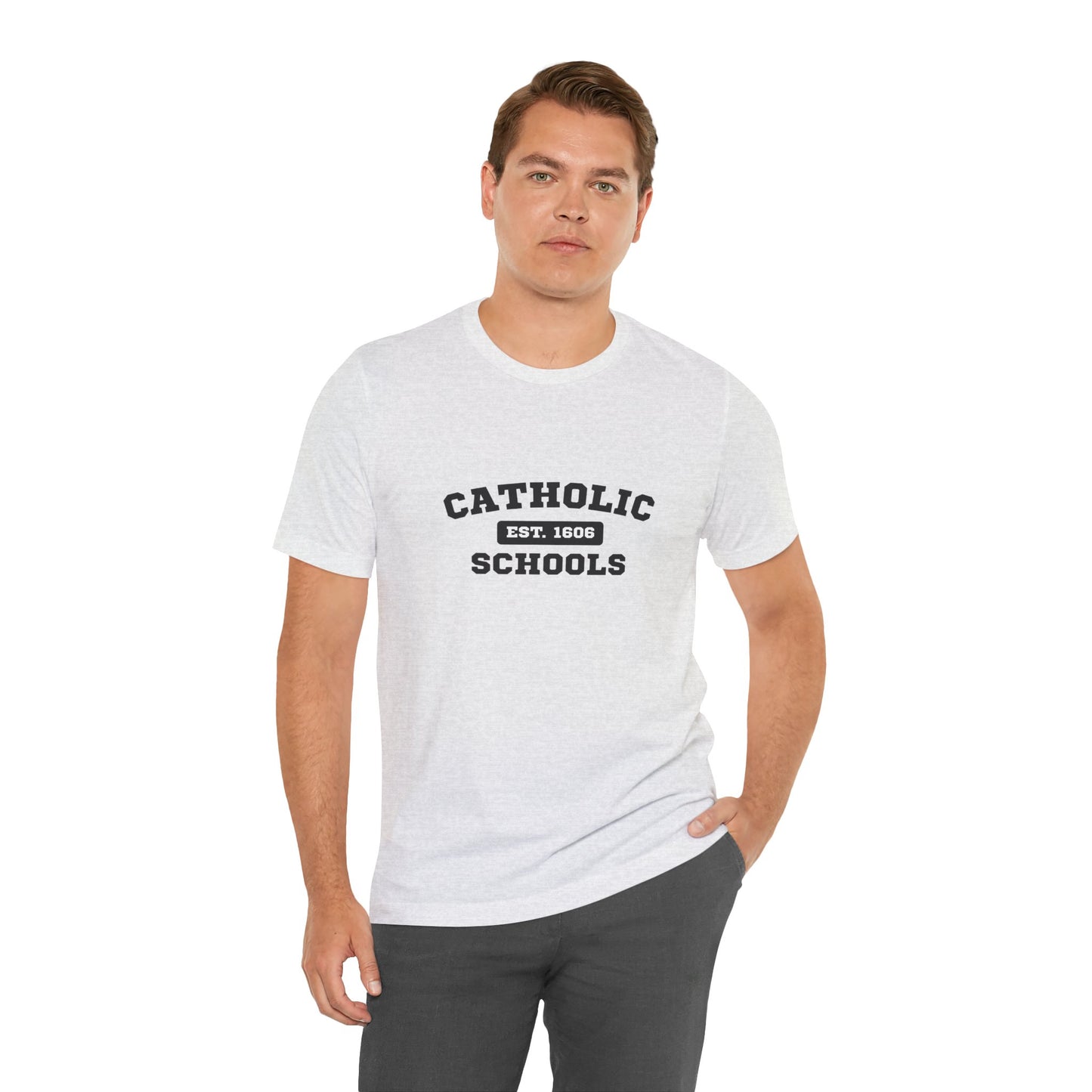 Catholic Schools Established 1606 Tee – Classic Catholic School Spirit T-Shirt